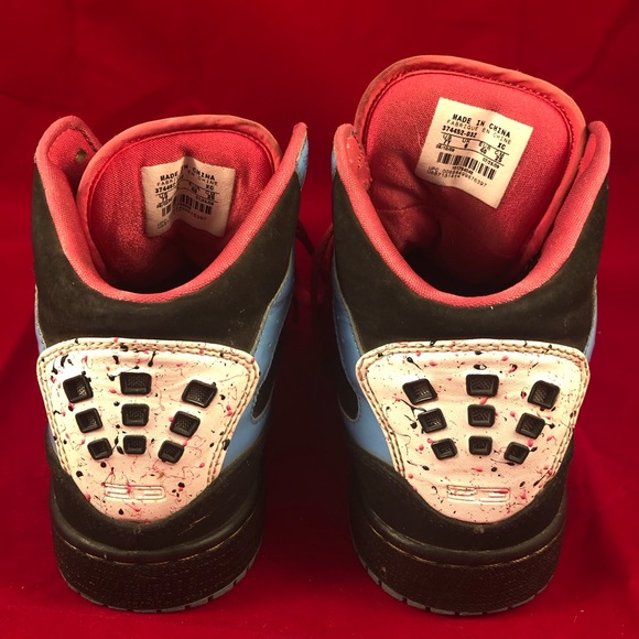 Air Jorden Skater Paint Splatter Sneaker Shoes - Picture 5 of 9